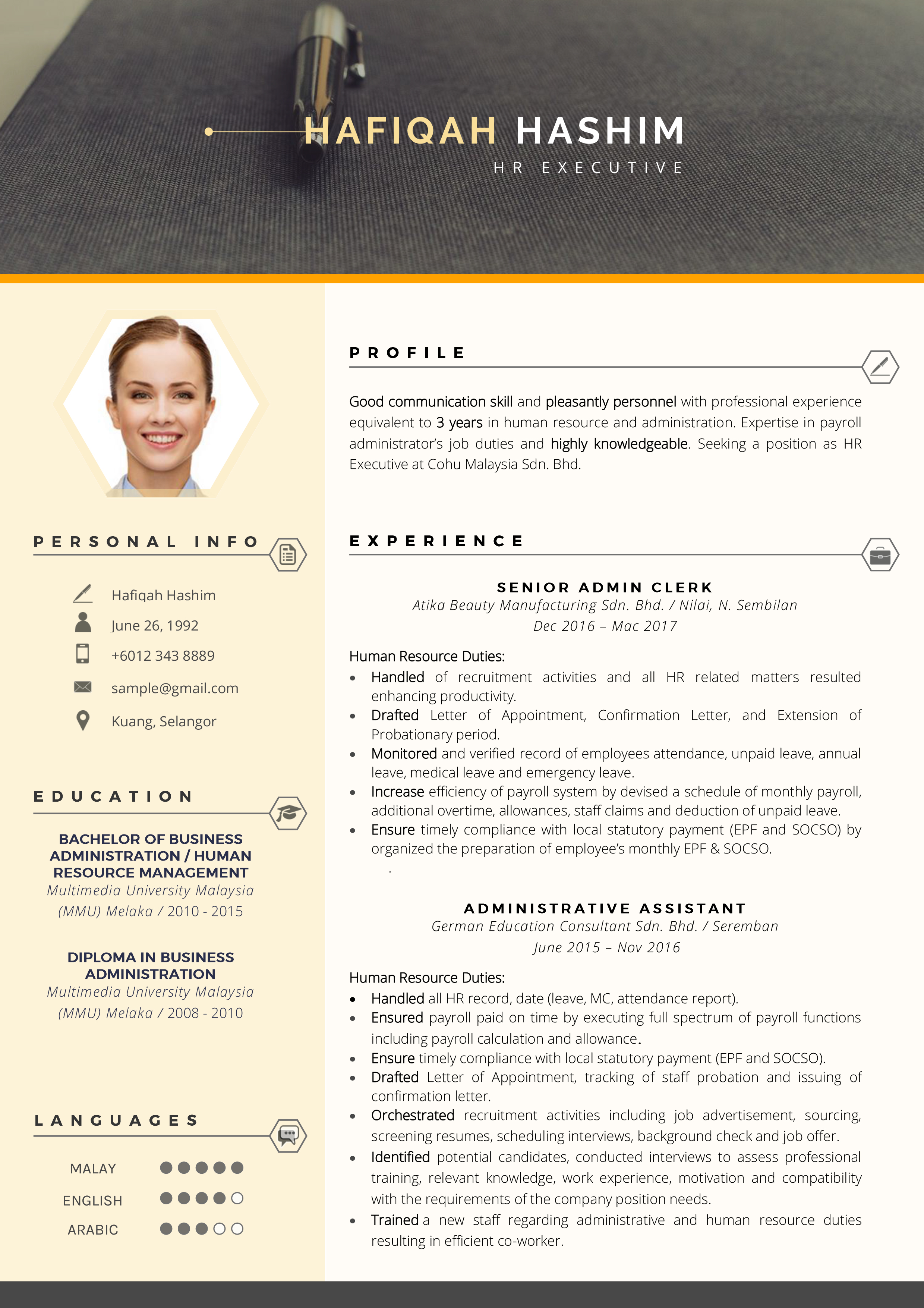 panduan lengkap menulis resume resume trendy